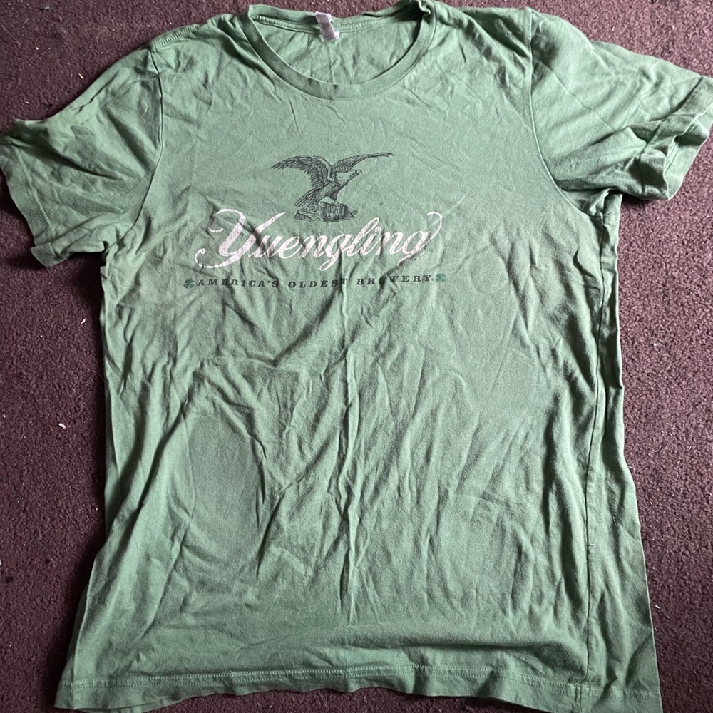 Green Yuengling shirt
